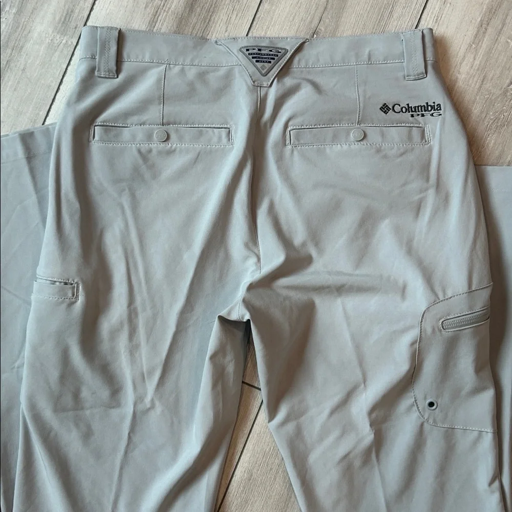 Columbia PFG womens gray fishing outdoors pants size 28